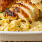 one pan chicken with butter noodles