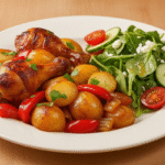 honey garlic chicken legs baked