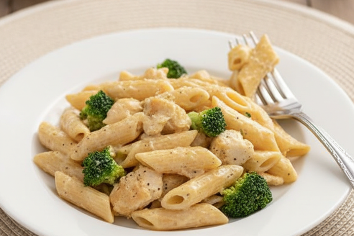 chicken and broccoli pasta