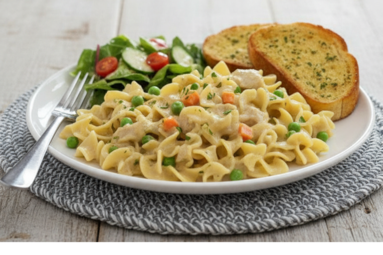 chicken pot pie pasta recipe